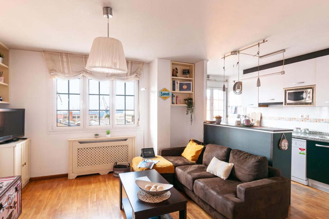 Duplex 21, Alojamiento Cerca De La Playa Con Wifi Gijón Exterior foto